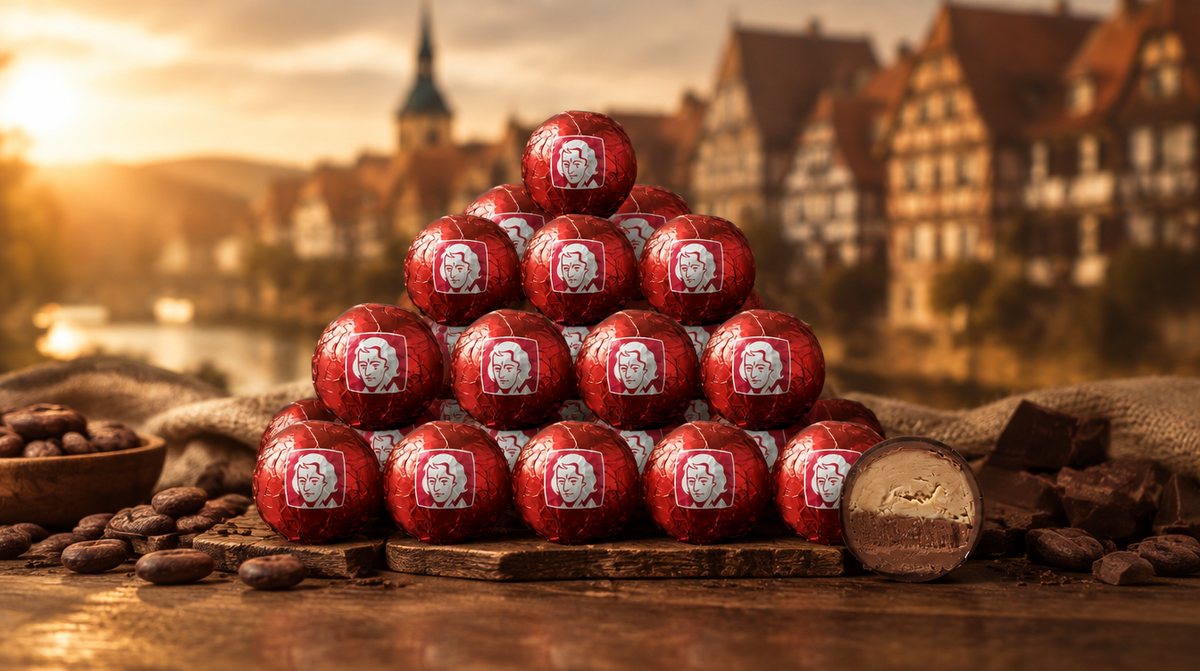 Original Butzbacher Weidigkugeln von Hessen Schokolade