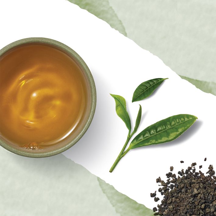 Organic Gunpowder Green Bio-Tee – Produktansicht