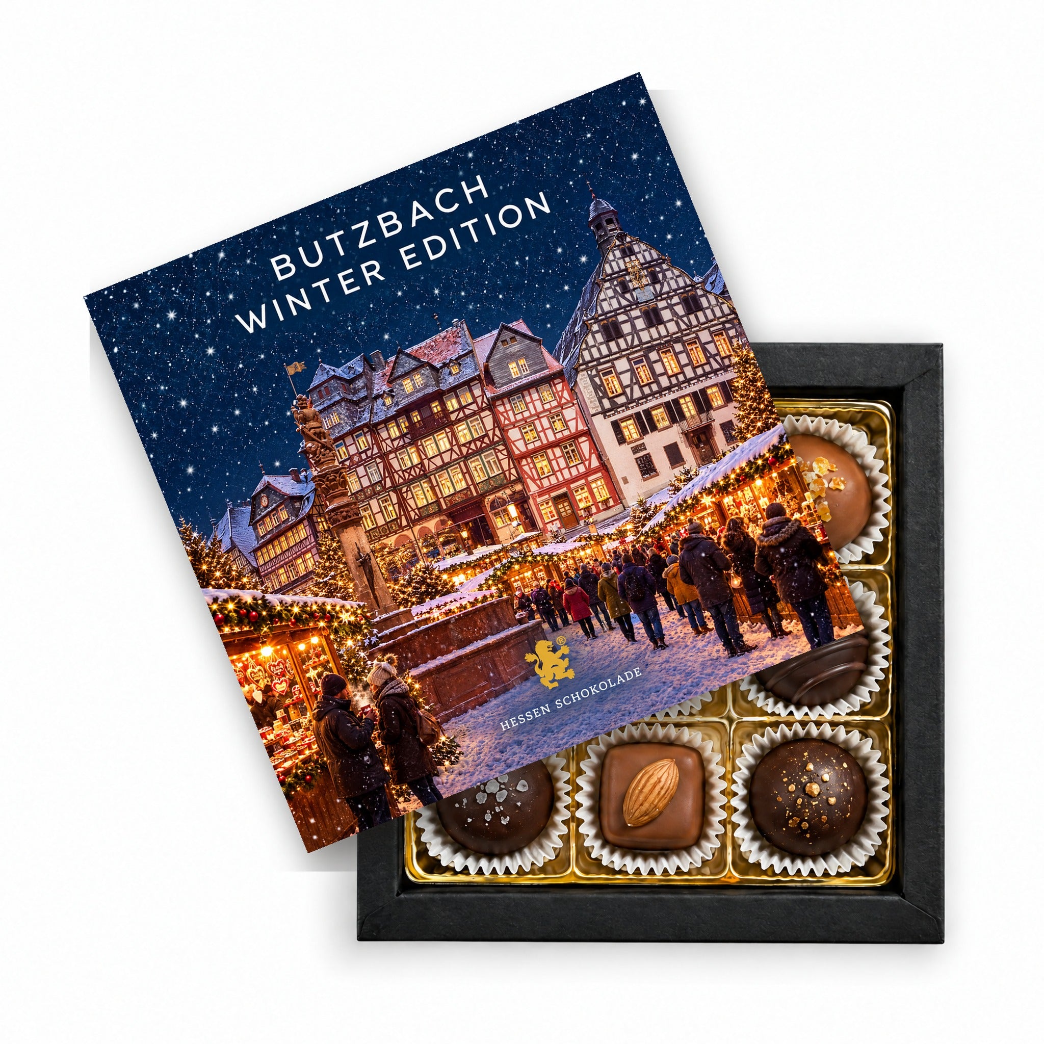 Butzbach Winter Edition 9er Pralinen – Weihnachtsmarkt