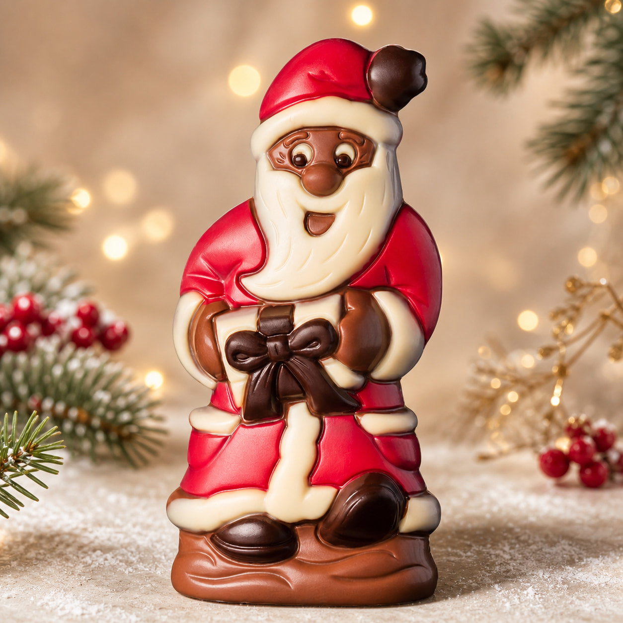 Weihnachtsmann 100 g, Schokoladenfigur von Hessen Schokolade