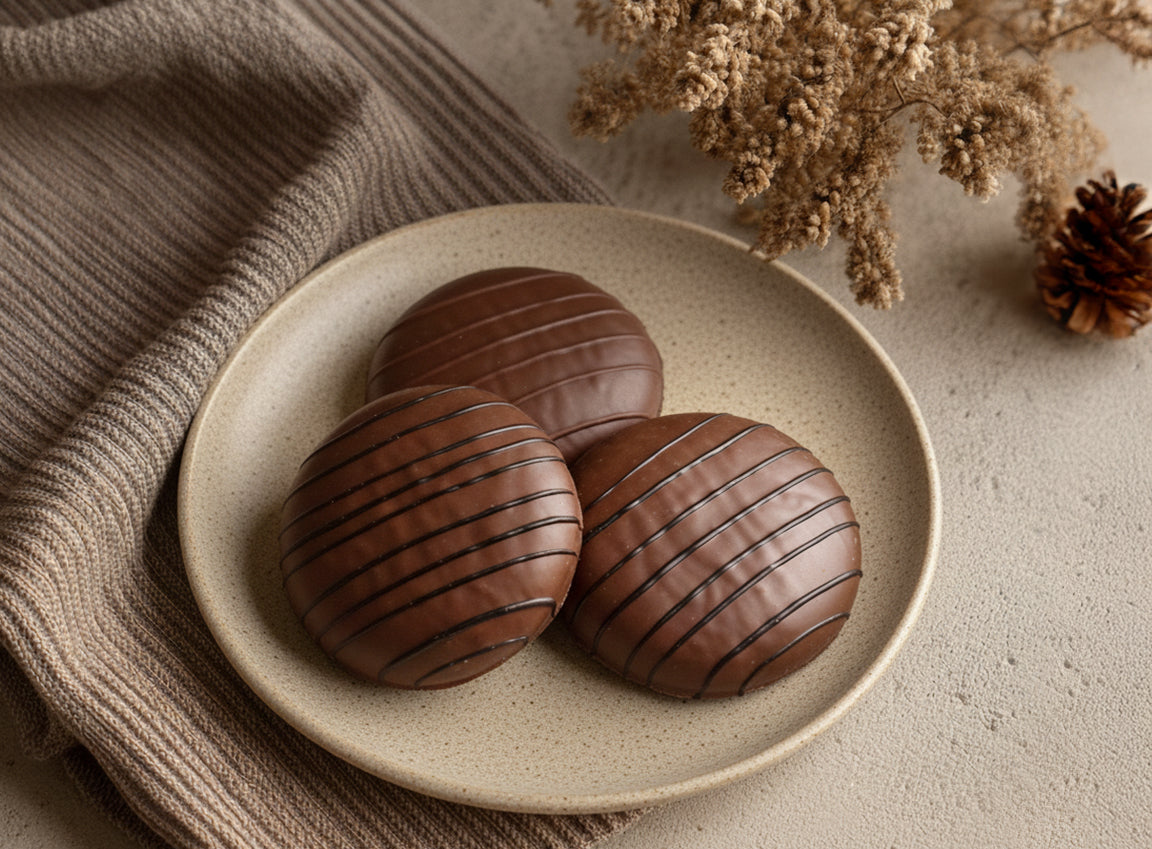Lebkuchen Vollmilch handgefertigt, 1 Stck. im Klarsichtbeutel