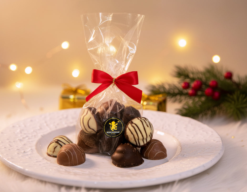 Honigtaler Vanille, Mandelnougat und Orangenmarzipan