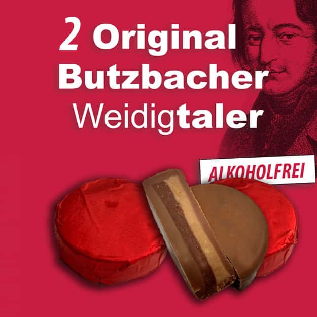 2 Original Butzbacher Weidigtaler ALKOHOLFREI