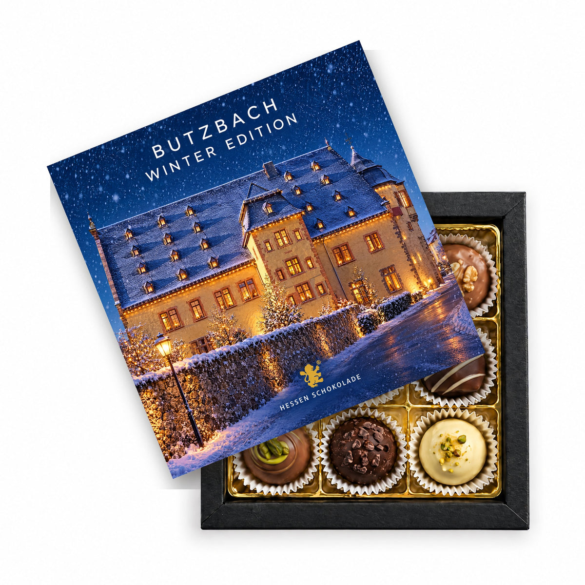 Butzbach Winter Edition 9er Pralinen – Solmser Schloss
