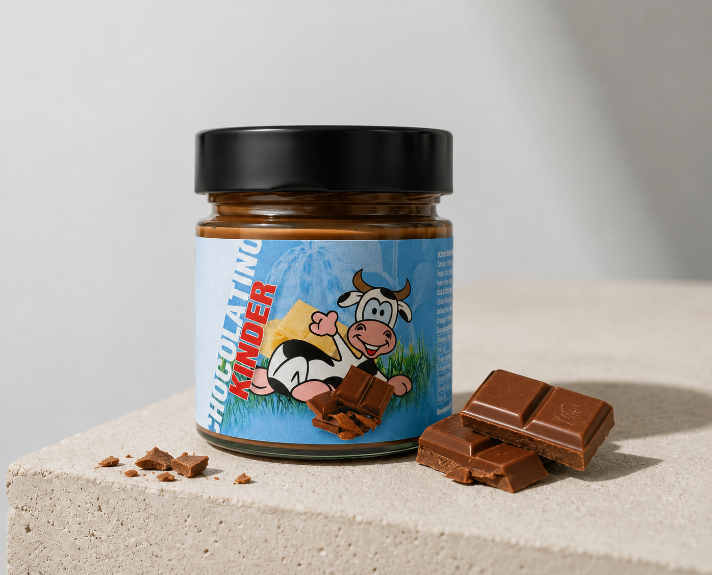 Chocolatino Kinder Weisser und Vollmilchschokolade-Aufstrich