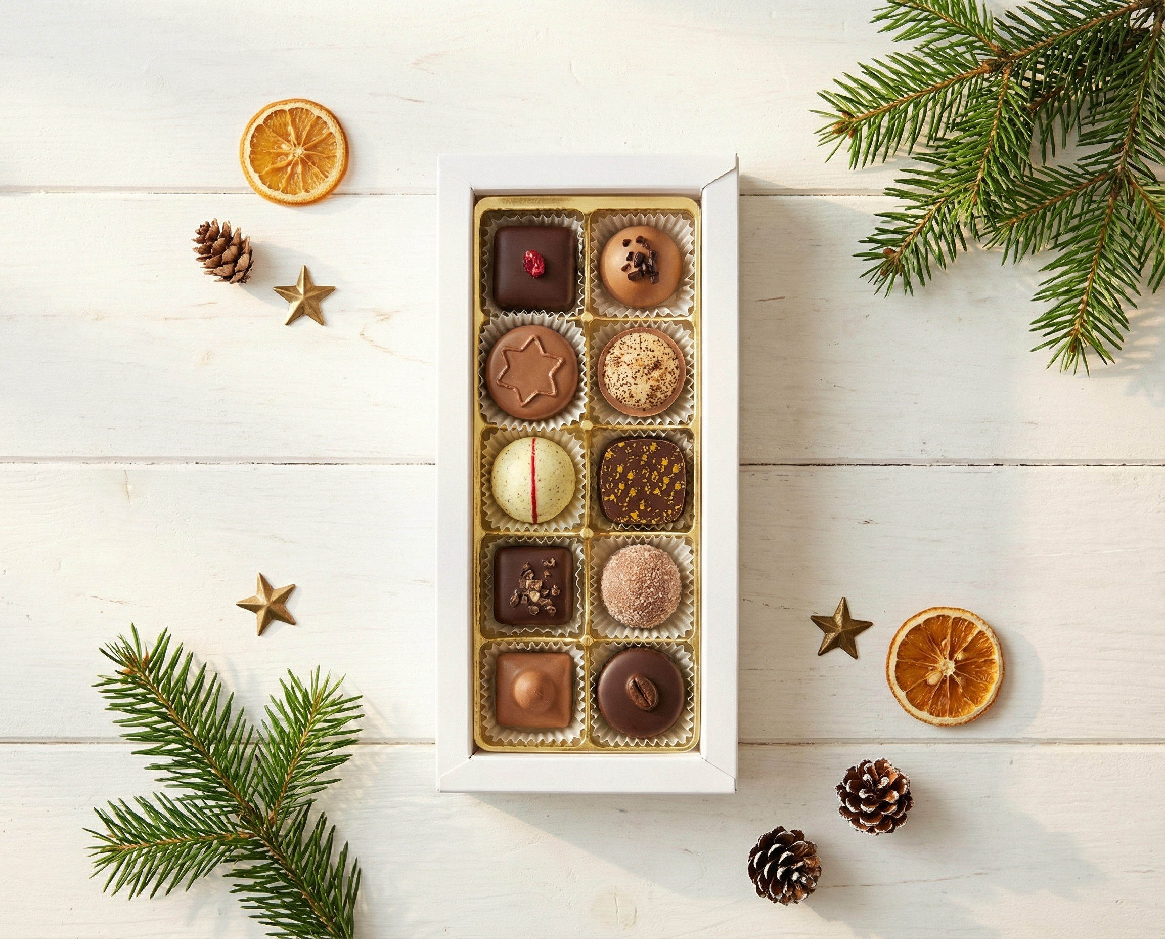 10er Pralinen Variation Alkoholfrei