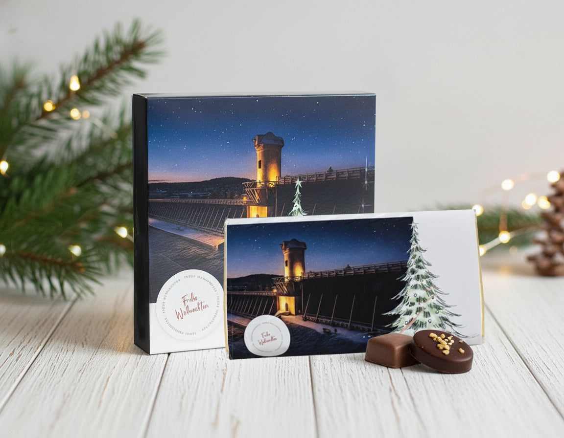 16er Pralinenvariation + Tafelschokolade Gebrannte Mandel "Windmühle Bad Nauheim"