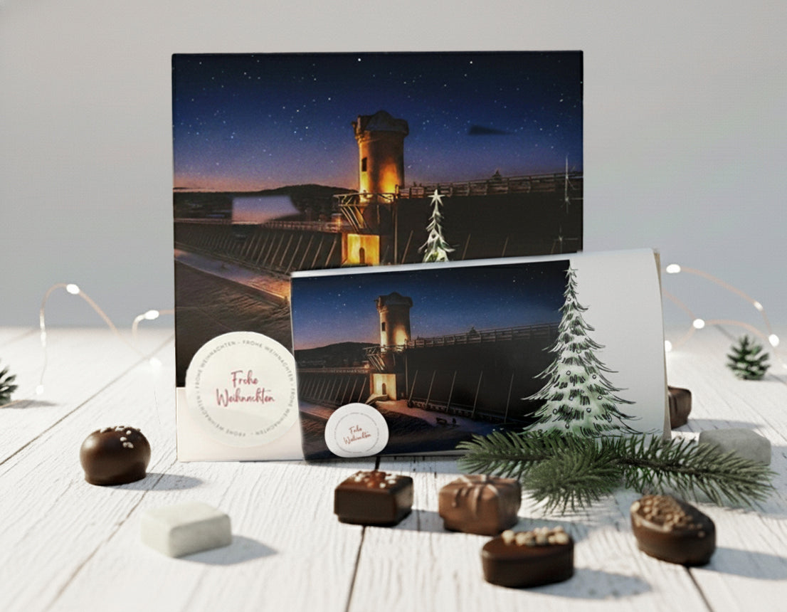 25er Pralinenvariation + Tafelschokolade Gebrannte Mandel "Windmühle Bad Nauheim"