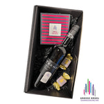 Orgel Box 1: Rotwein, Pralinen und Nougat