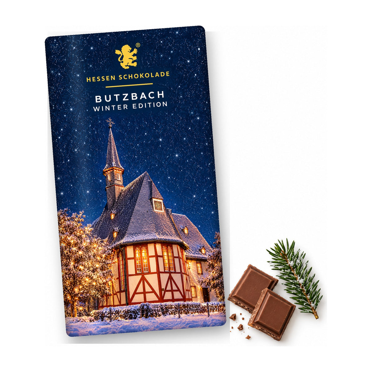 Butzbach Winter Edition Vollmilch Tafel – Wendelinskapelle
