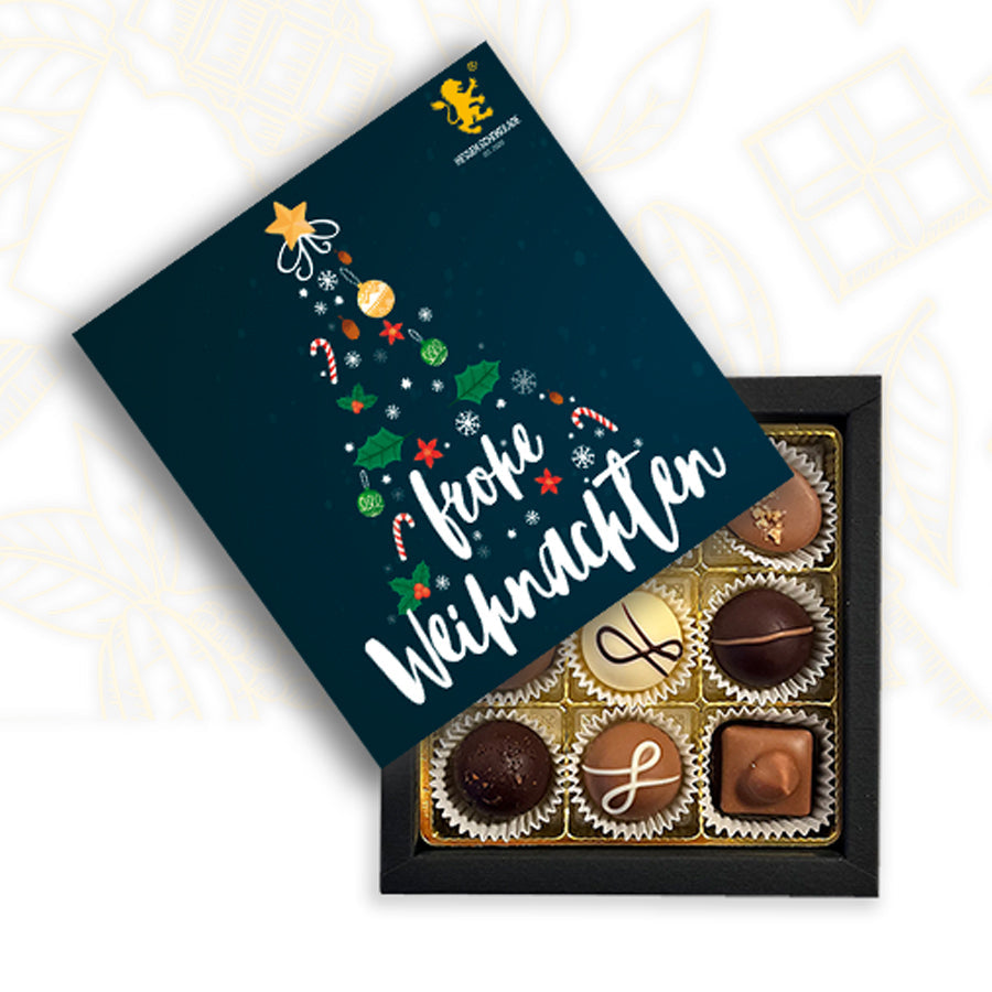 Weihnachtspräsente für Mitarbeiter und Kunden, Hessen Schokolade 2023
