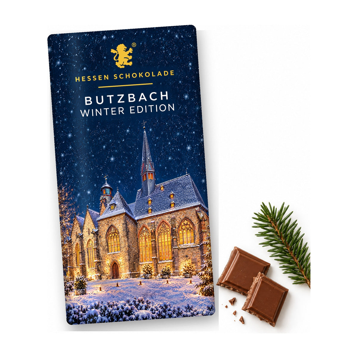 Butzbach Winter Edition Vollmilch Tafel – Markuskirche