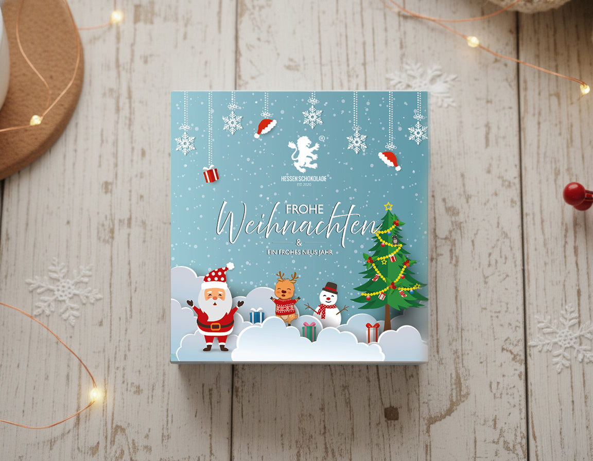 9er Frohe Weihnachten Pralinenvariation alkoholfrei