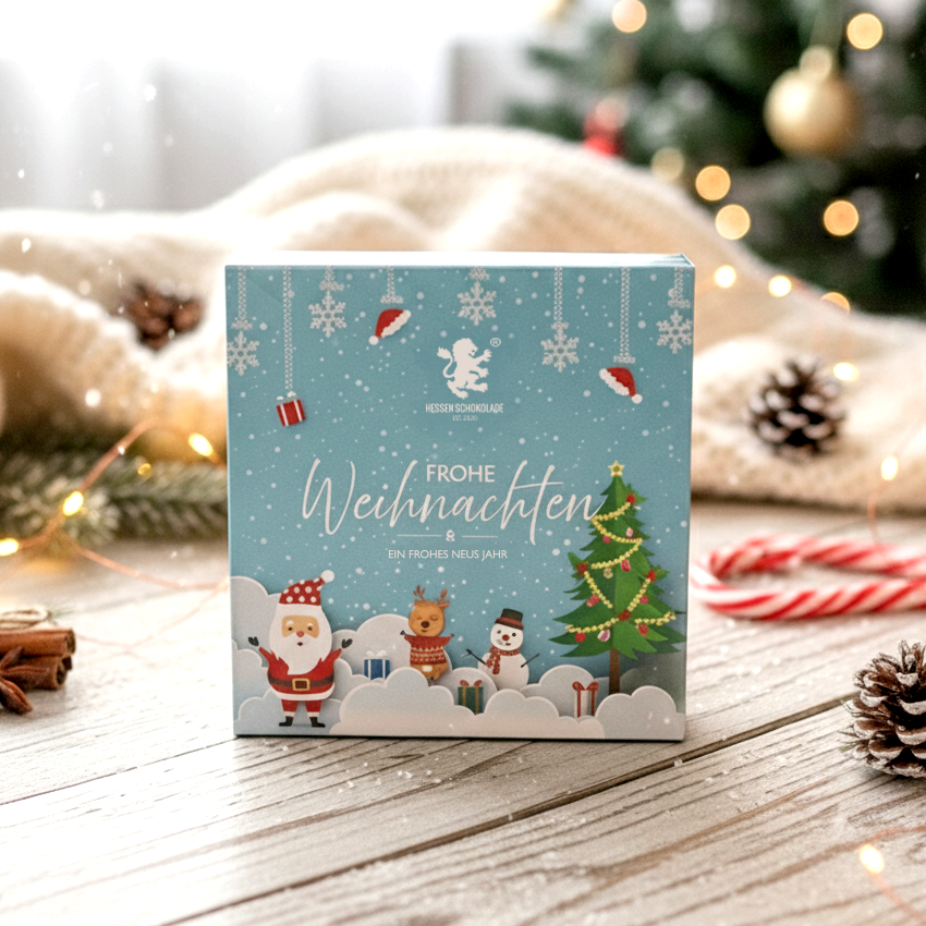 9er Frohe Weihnachten Pralinenvariation alkoholfrei