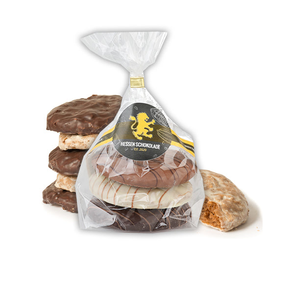 Lebkuchen Variation, handgefertigt, 3 Stck. im Klarsichtbeutel