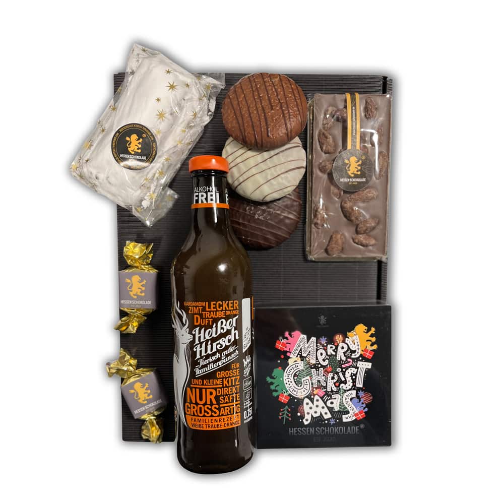 Weihnachtspräsent alkoholfrei Hessen Schokolade BIO-Punsch ORANGE-ONE