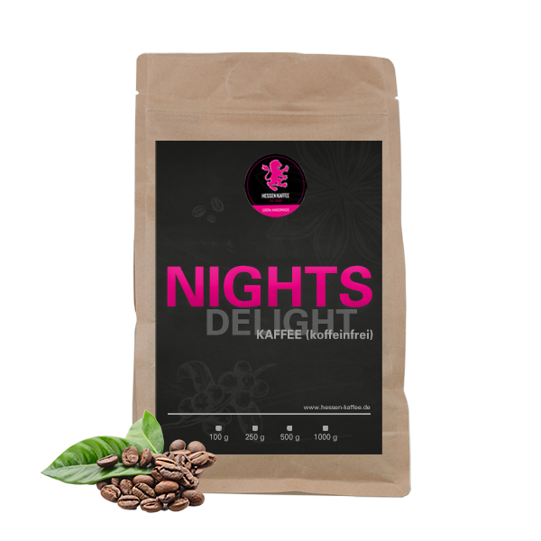 Hessen Kaffee: Nights delight (Koffeinfrei)