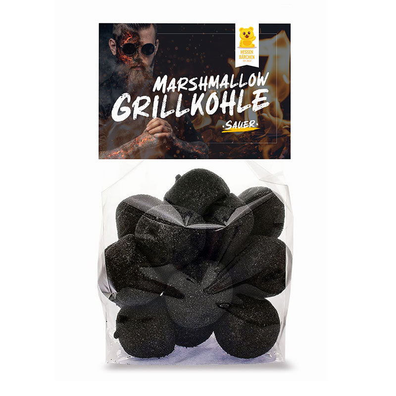 Marshmallow Grillkohle